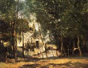 the mill of Saint-Nicolas-les-Arraz camille corot